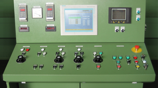 Ansicht einer modernisierten Anlage